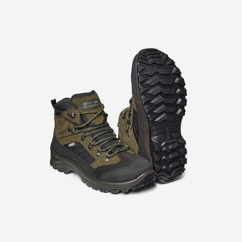 





Chaussures chasse imperméables kaki Crosshunt 300