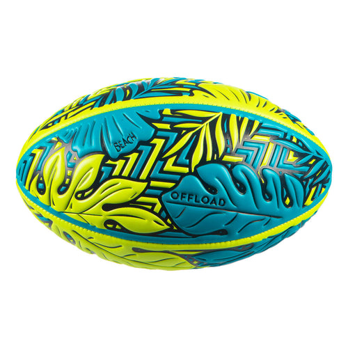 





Ballon de beach rugby taille 1 - R100 Midi Maori bleu jaune