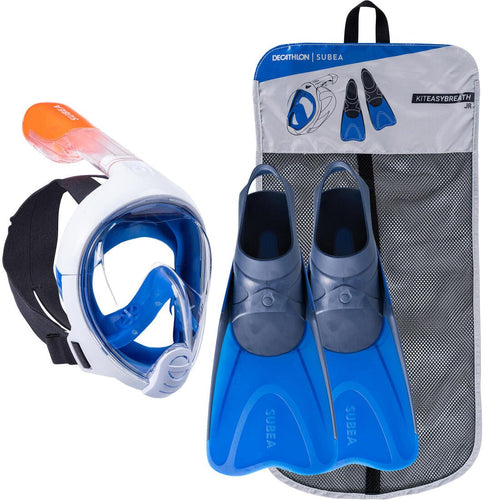 





Kit de snorkeling masque Easybreath palmes bleu Junior / Enfant - Decathlon Maurice