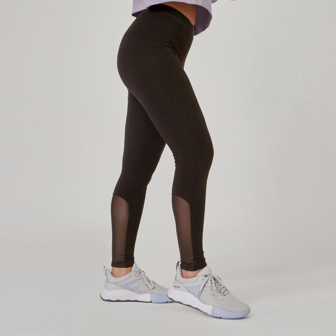 





Legging Coton Extensible Fitness Taille Haute avec Mesh - Decathlon Maurice, photo 1 of 6