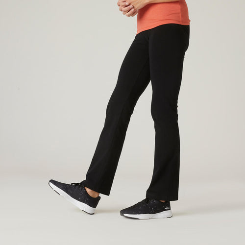 





Legging fitness long coton extensible bas resserable femme - Fit+ - Decathlon Maurice