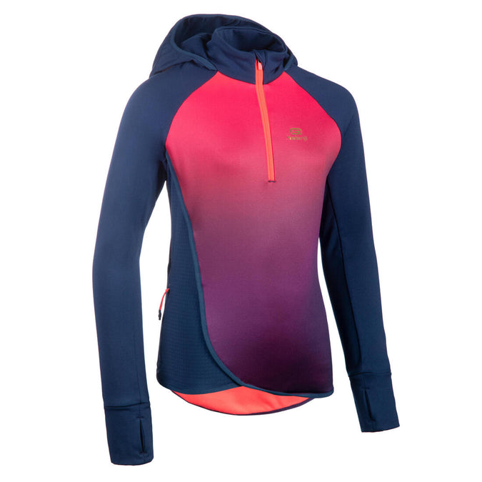 





MAILLOT MANCHES LONGUES CHAUD RUNNING FILLE - KIPRUN WARM+ MARINE ROSE - Decathlon Maurice, photo 1 of 14