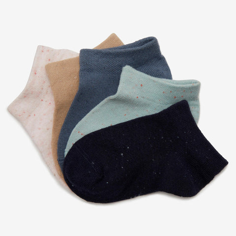 





Pack de 5 chaussettes basses enfant - Basique bleu/beige/vert - Decathlon Maurice