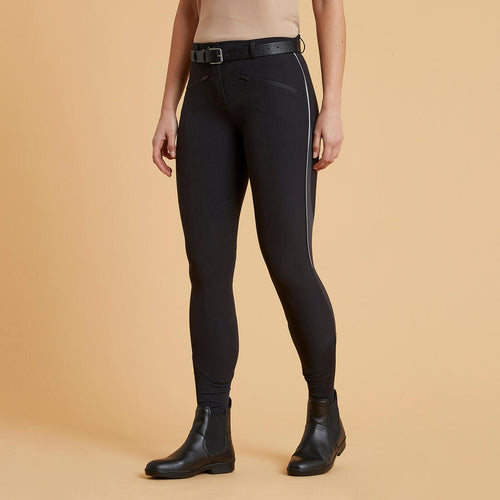 





Pantalon équitation léger mesh Femme - 500 noir et gris - Decathlon Maurice