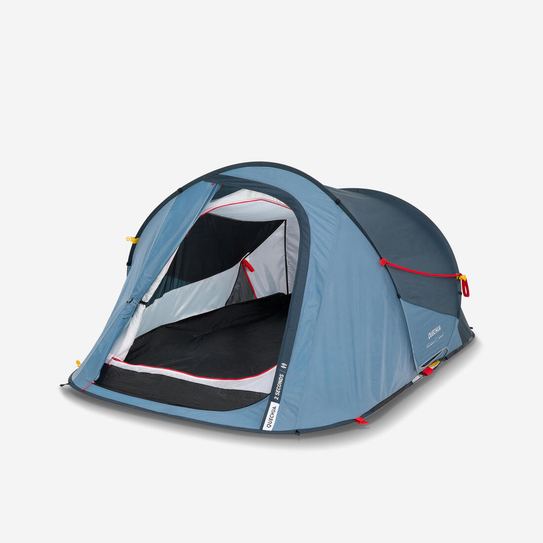 2-person instant camping tent, 2 Seconds blue – Decathlon Mauritius
