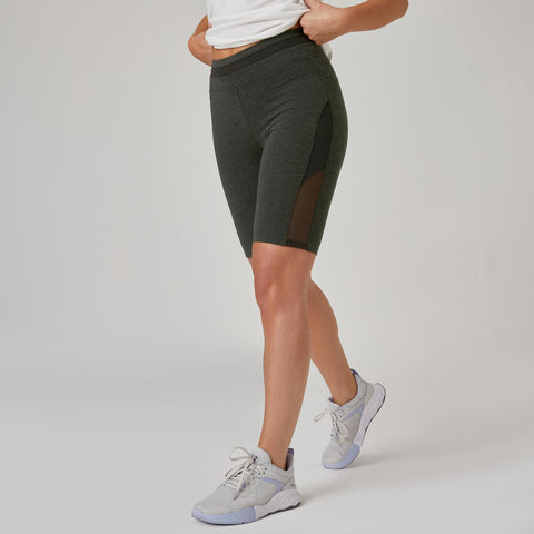 





Short Fitness femme coton slim sans poche - 520 cycliste - Decathlon Maurice