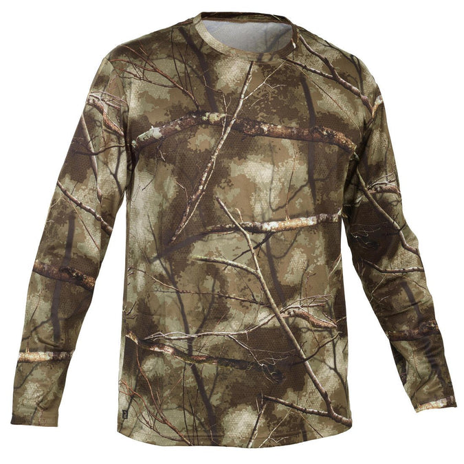





T-SHIRT CHASSE MANCHES LONGUES 100 RESPIRANT CAMOUFLAGE TREEMETIC - Decathlon Maurice, photo 1 of 8