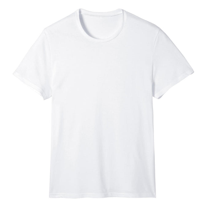 





T-shirt fitness Sportee manches courtes slim coton col rond homme blanc glacier - Decathlon Maurice, photo 1 of 6