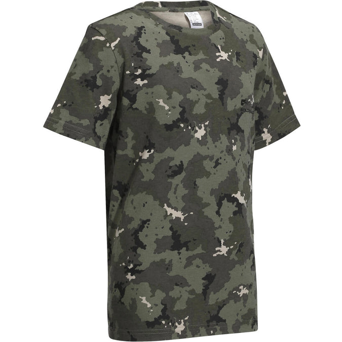 





T-shirt manches courtes chasse coton Junior -100 camouflage island - Decathlon Maurice, photo 1 of 8