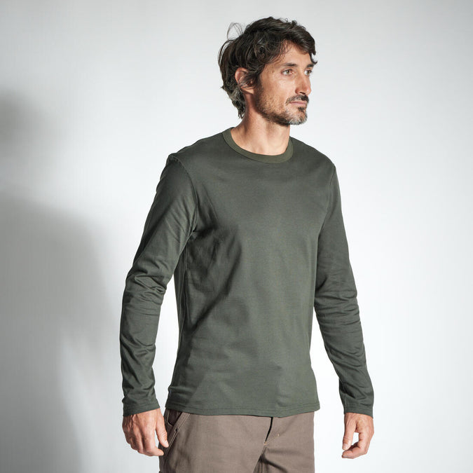 





T-SHIRT MANCHES LONGUES RESISTANT 100 VERT - Decathlon Maurice, photo 1 of 4