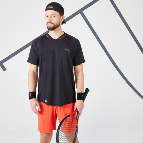 





T-shirt tennis manches courtes Homme - ARTENGO DRYVN Noir rouge - Decathlon Maurice