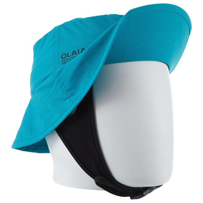 Chapeau surf anti UV Enfant Bleu